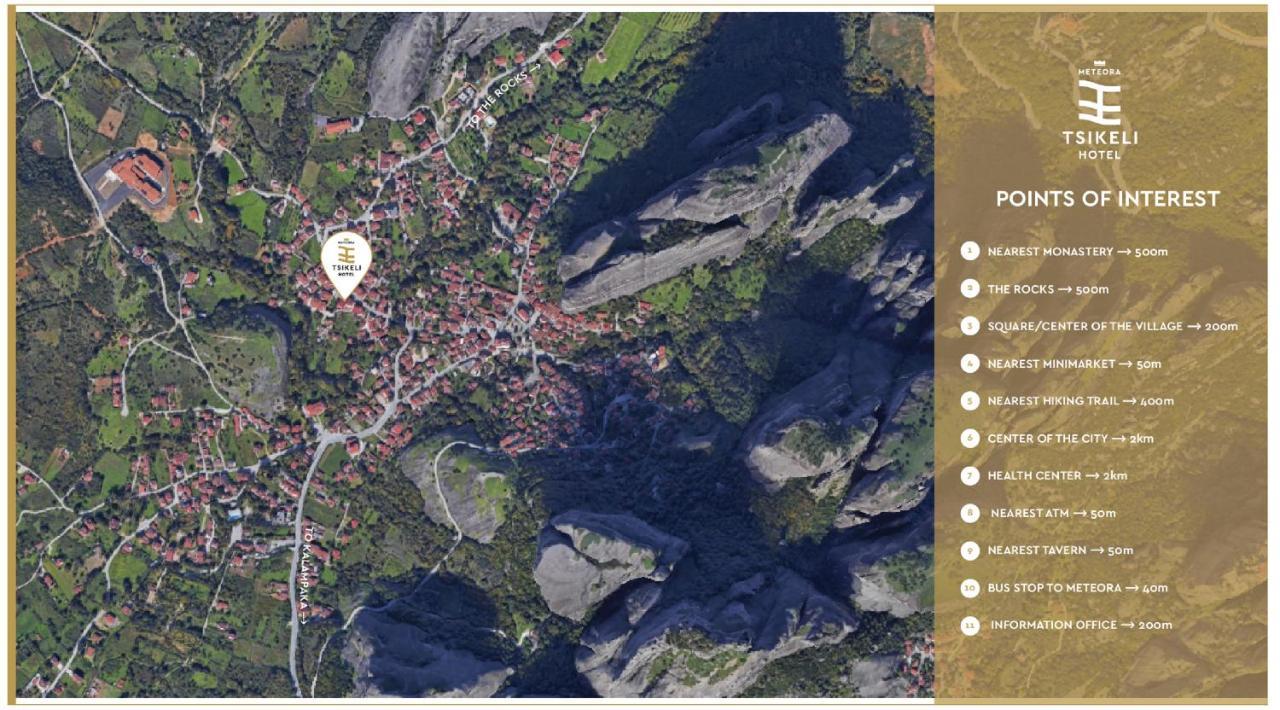 Tsikeli Boutique Hotel Meteora - Adults Friendly Kalambáka Kültér fotó